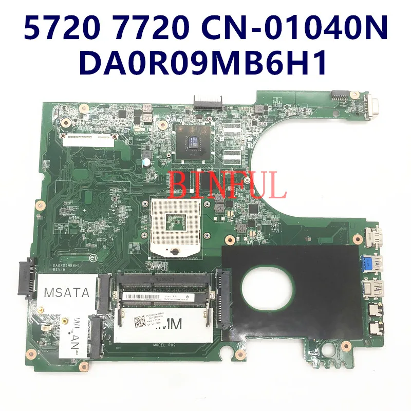 CN-01040N 01040N 1040N материнская плата для Inspiron 17R 15R 5720 7720 N7720 ноутбука DA0R09MB6H1 GT630M/1G 100%