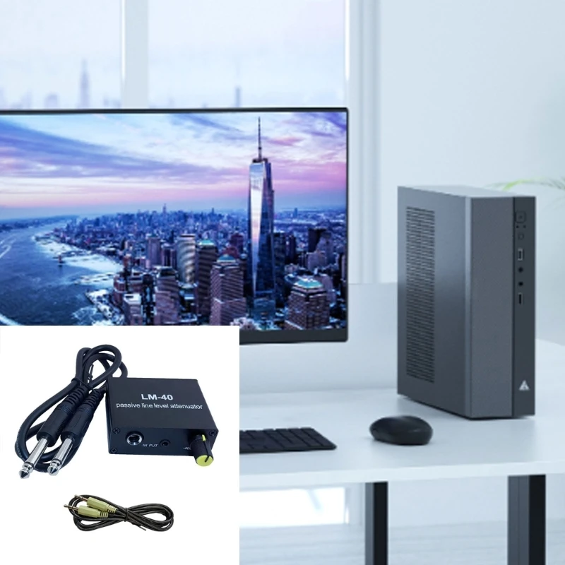 Пассивный аттенюатор Линейный микрофонный порт Конвертер преобразователя