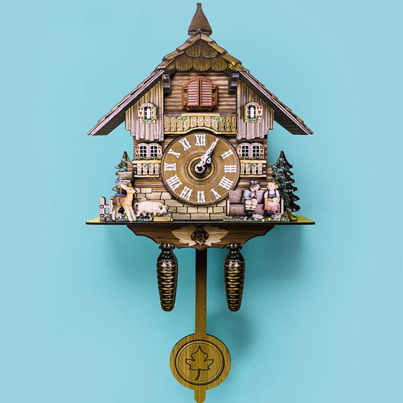 Аксессуары для дома гостиной птицы будильник украшения современный детский