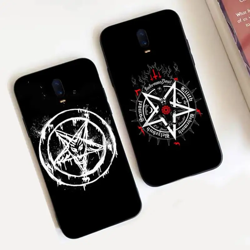 

Devil Satan Phone Case For Oppo Reno Realme C3 6Pro Cover For vivo Y91C Y17 Y19 Funda Capa