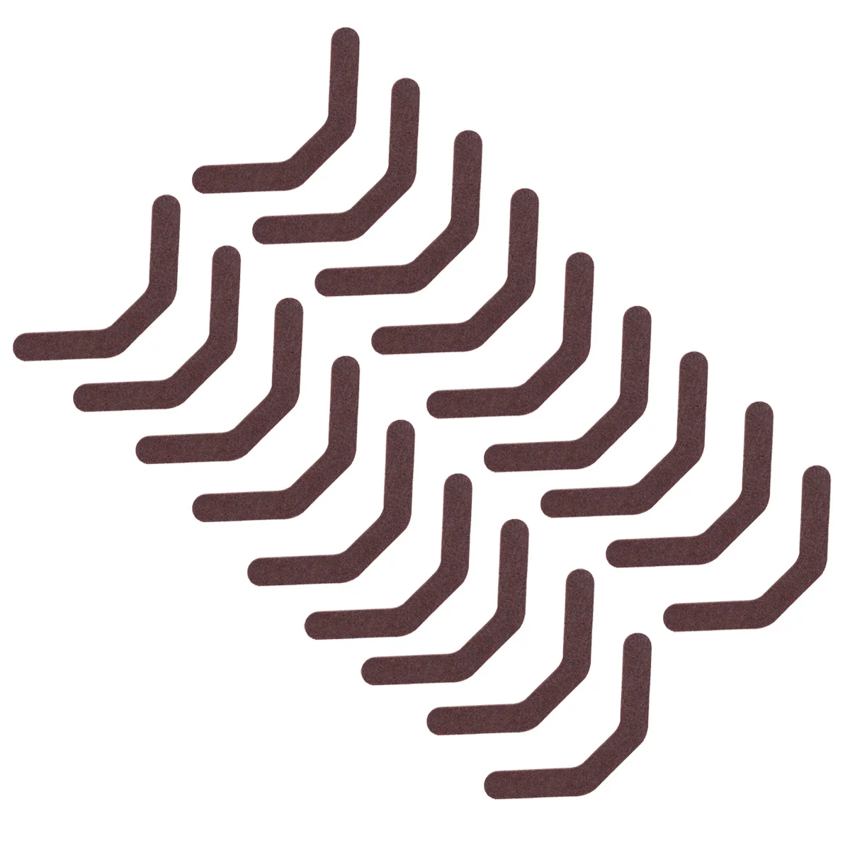 

20 Pcs Chair Feet Pads V-shaped Table Leg Mats Protective Chair Feet Pads