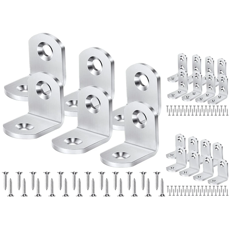

L Bracket Corner Brace, Duty Joint Right Angle Brackets, Stainless Steel Corner Brackets