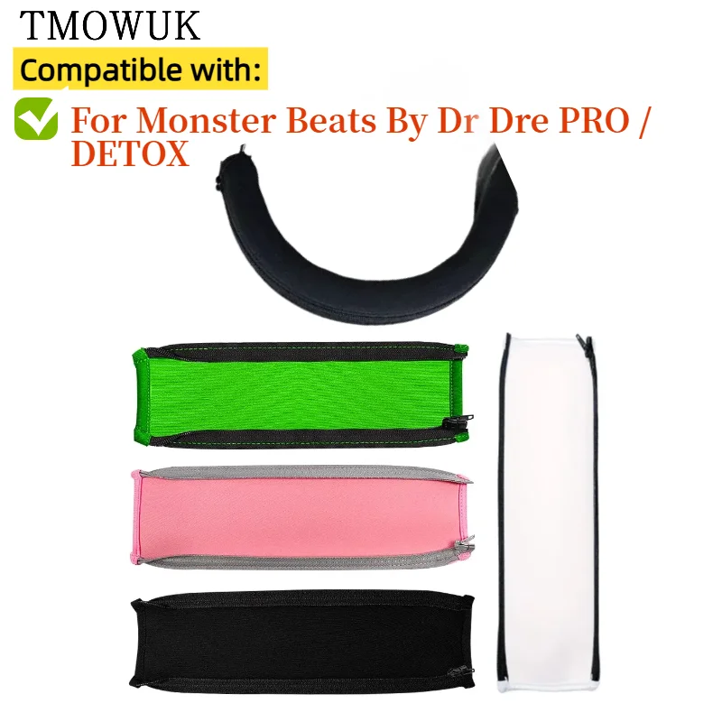 Фото Сменный чехол на голову для наушников Monster Beats By Dr Dre PRO/ DETOX, повязка на голову, накладка на голову №1