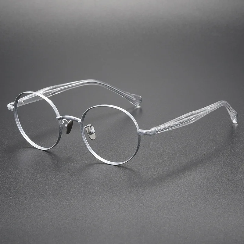 Очки в круглой оправе стиле ретро для мужчин и женщин брендовые винтажные