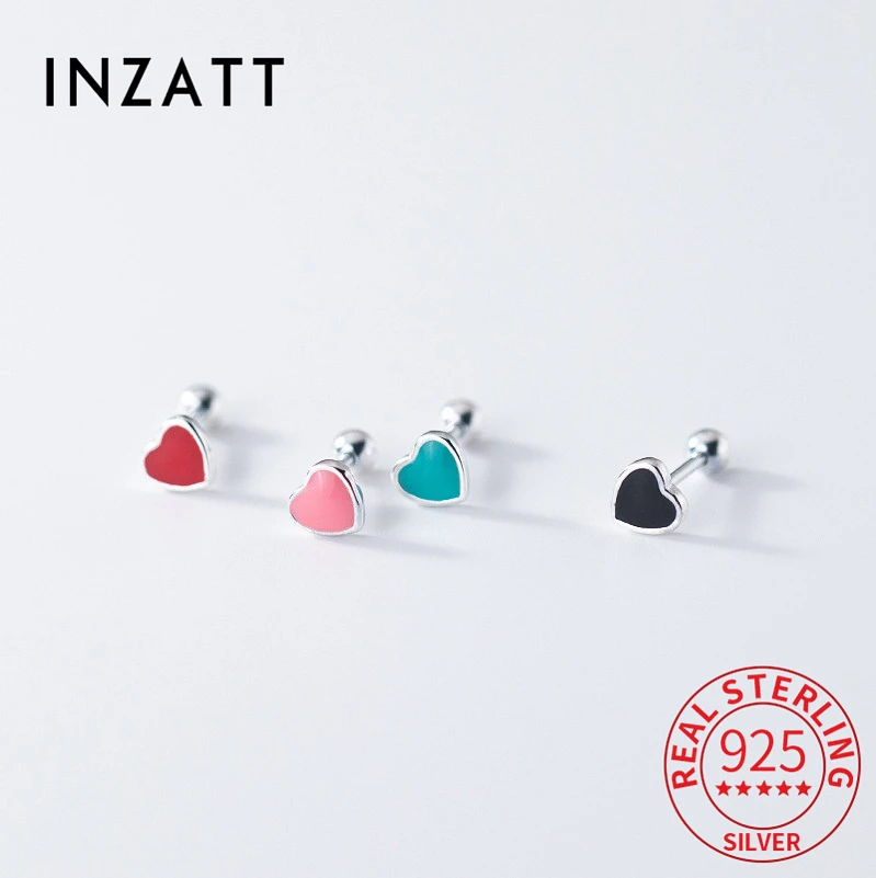 

Женские серьги-гвоздики из серебра 925 пробы с эмалью