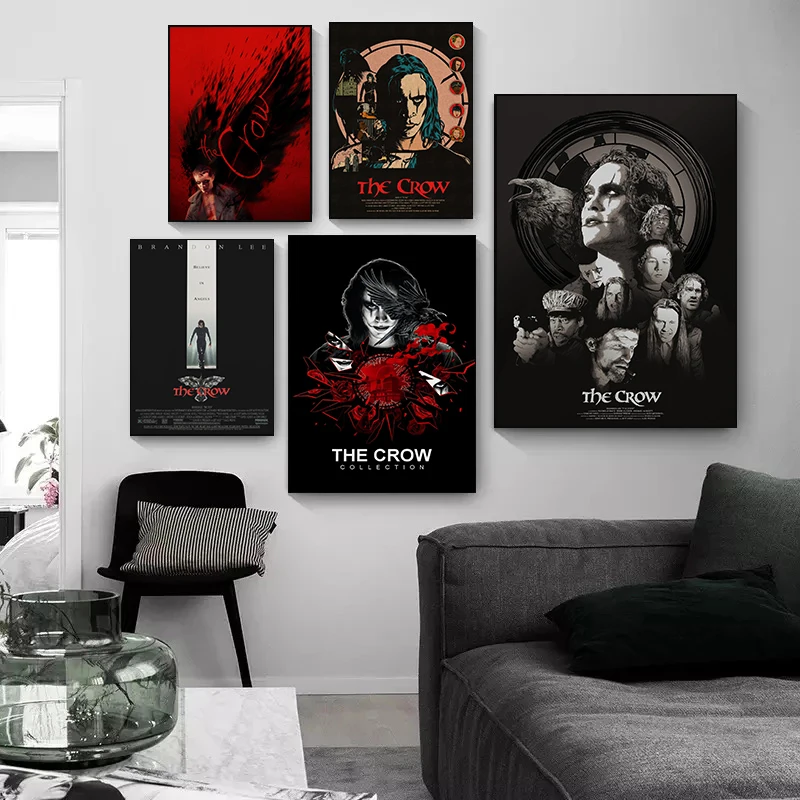 Картина на холсте &quotВорона Ретро&quot