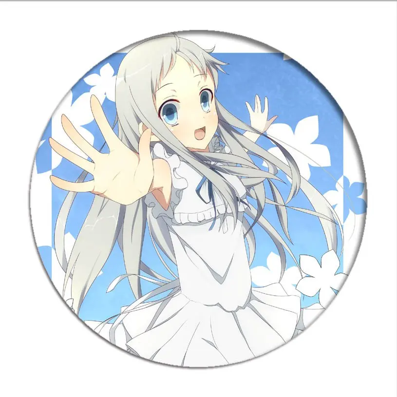 Значки в виде цветов которые мы увидели тот день брошь Honma Meiko булавки коллекция