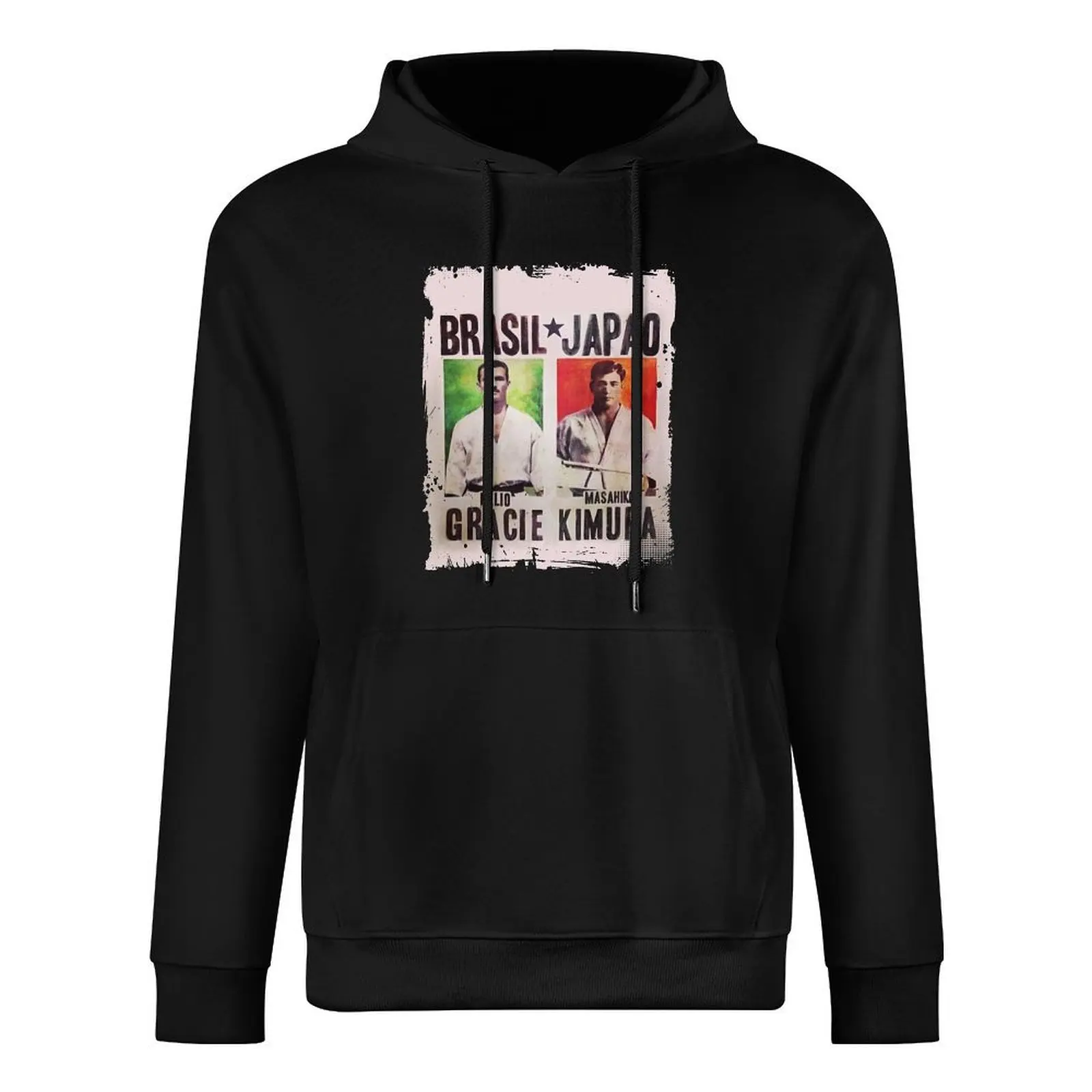 Grand Master Gracie vs Masahiko Kimura Fight Poster пуловер с капюшоном мужская одежда осенняя