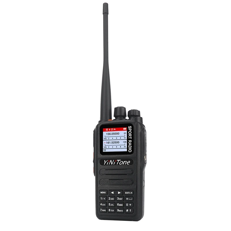ht uv2 three segment ip68 waterproof 10w aviation band ultra wideband receiver walkie talkie free global shipping