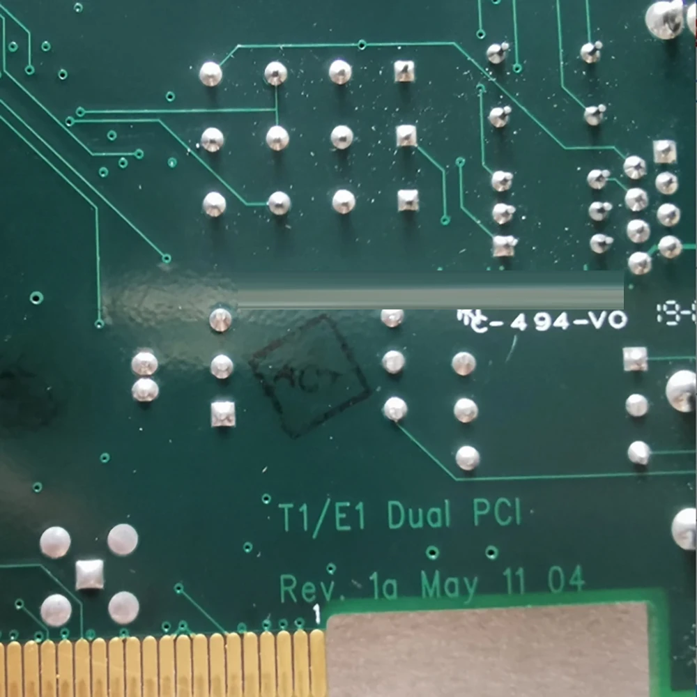 Фото Для GL Communications T1/E1 DuaI PCI REV.1 Голосовая карта №2