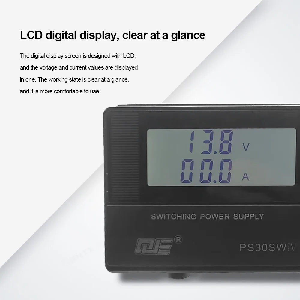 High Efficiency Power Supply Radio Transceiver PS30SW 30A 13.8V TH-9800 KT-8900D KT-780Plus KT8900 KT-7900D Car Radio