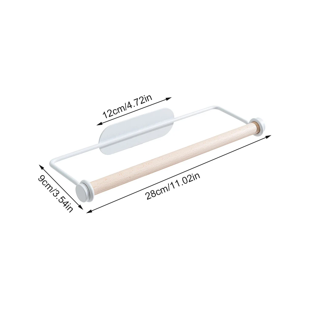 

Bathroom Paper Roll Rack Wood Towel Rack Toilet Paper Holder Liquid Holder Towel Bar Bathroom Towel Storage Holder Shelf