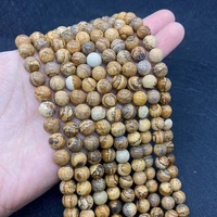 natural stone drawing stone beads 6mm 8mm 10mm charm jewelry mens and womens diy necklaces bracelets earrings accessories