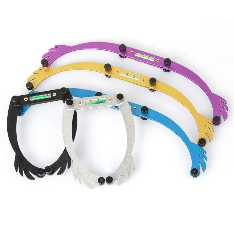 Складная микроблейдинг Перманентная линейка для макияжа лук и стрела из сплава