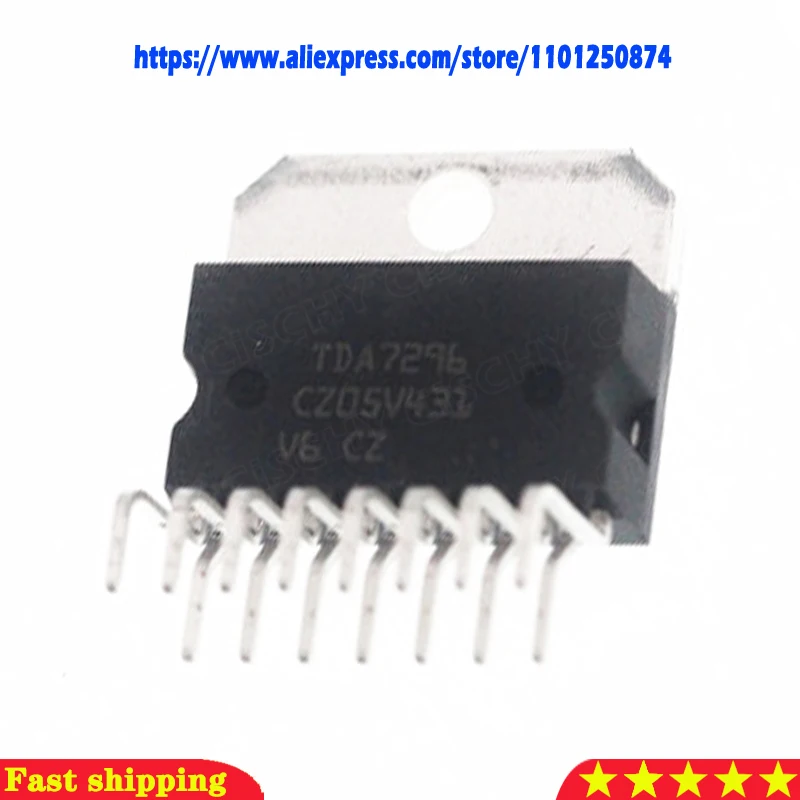 4 шт./лот TDA7296 70V - 60W аудио усилитель с беззвучной оптимизацией ZIP-15 в наличии