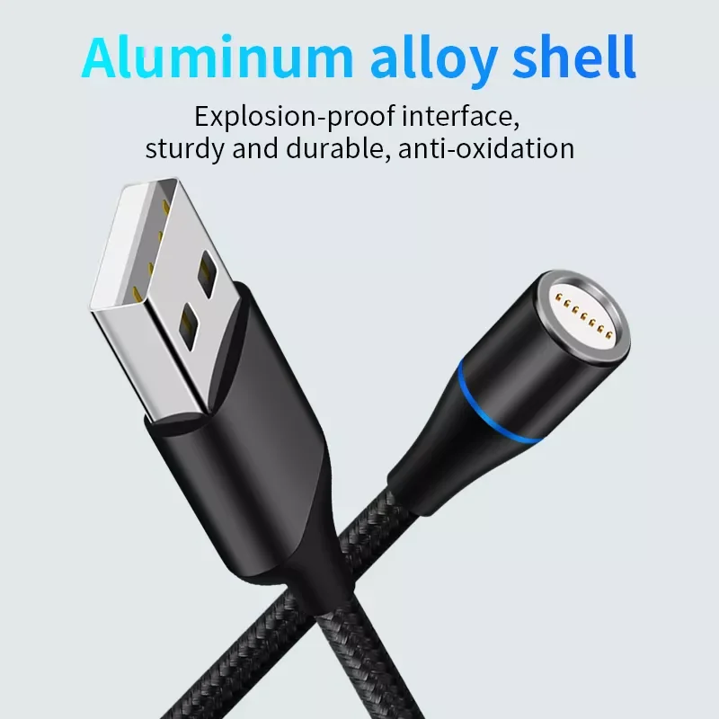 Кабель Type C QC 3 0 для быстрой зарядки и передачи данных кабель Micro USB со светодиодной
