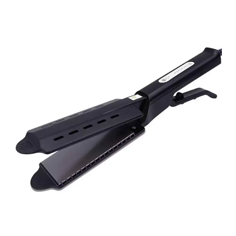 

NEW2023 Ceramic Flat Iron Negative Ion Widened Panel Tight Fitting Ceramic Tourmaline Ionic Flat Iron Hair Straightener for Girl