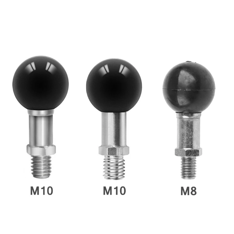 

25mm 1inch Ball Head Adapter Thread for RAM Mount Motorcycle Bike Riding Camera Phone Clip Bracket