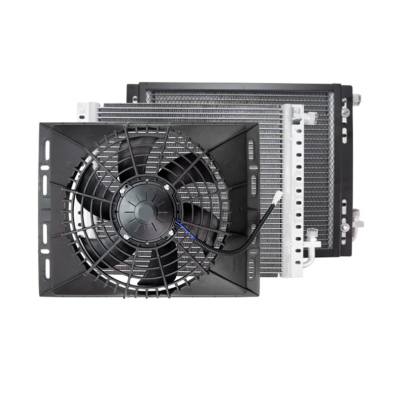 Универсальный конденсаторный радиатор комплект охлаждающих вентиляторов 120 Вт 14