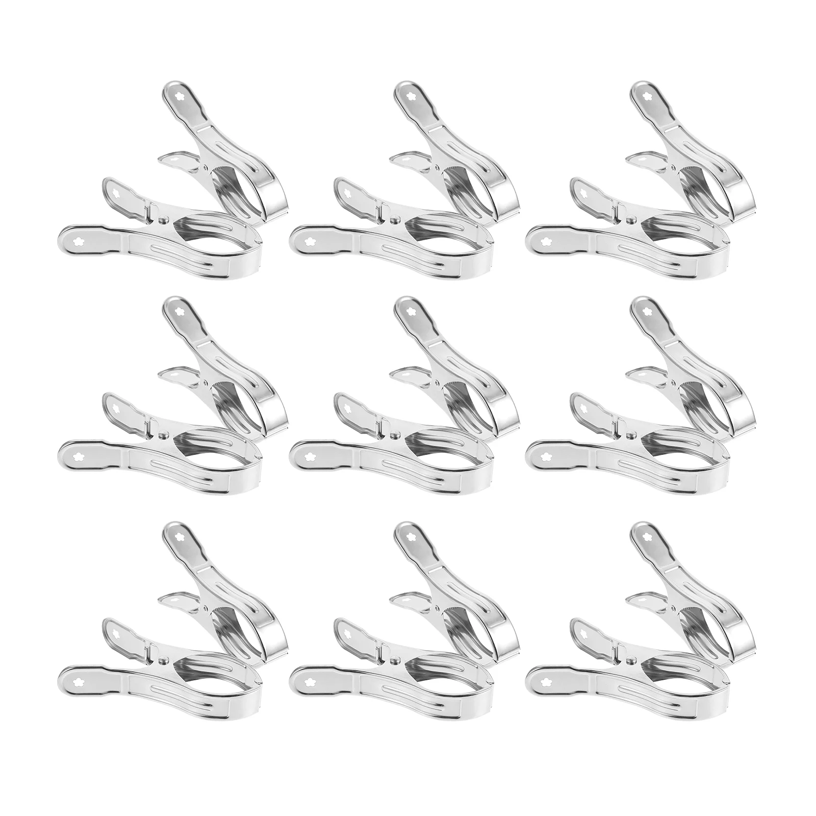 

20pcs Stainless Steel Sunshade Net Clips Greenhouse Shading Cloth Clips