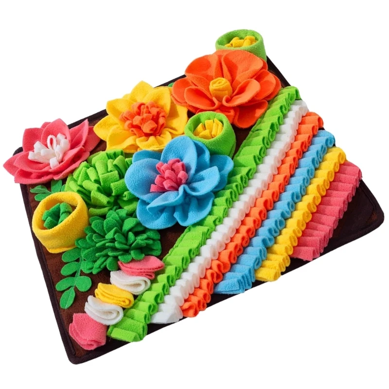 Коврик-пазл для собак коврик медленного кормления навык скуки подушка нюханья