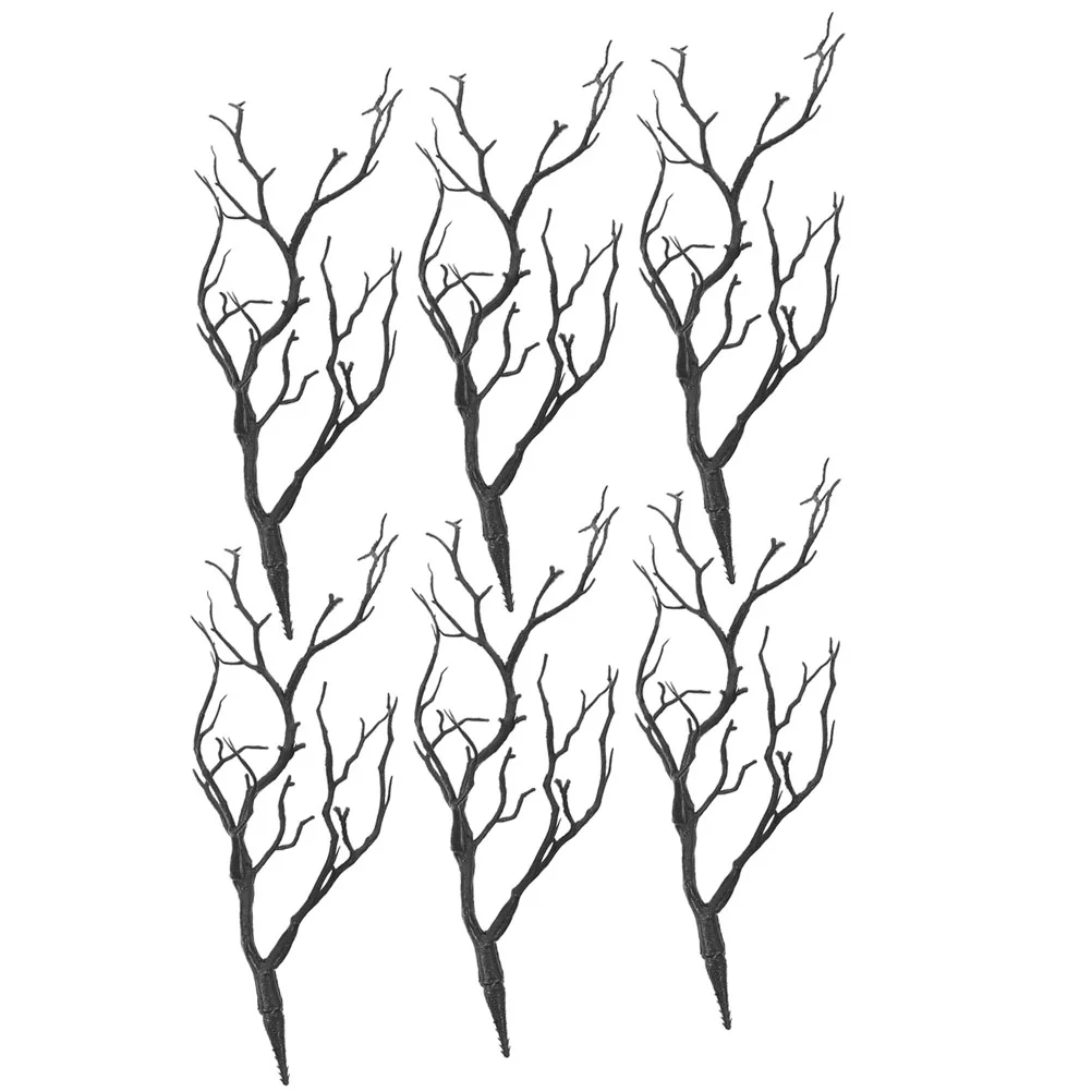 6 шт. аксессуары из искусственных рогов искусственные рога ветки деревьев сделай