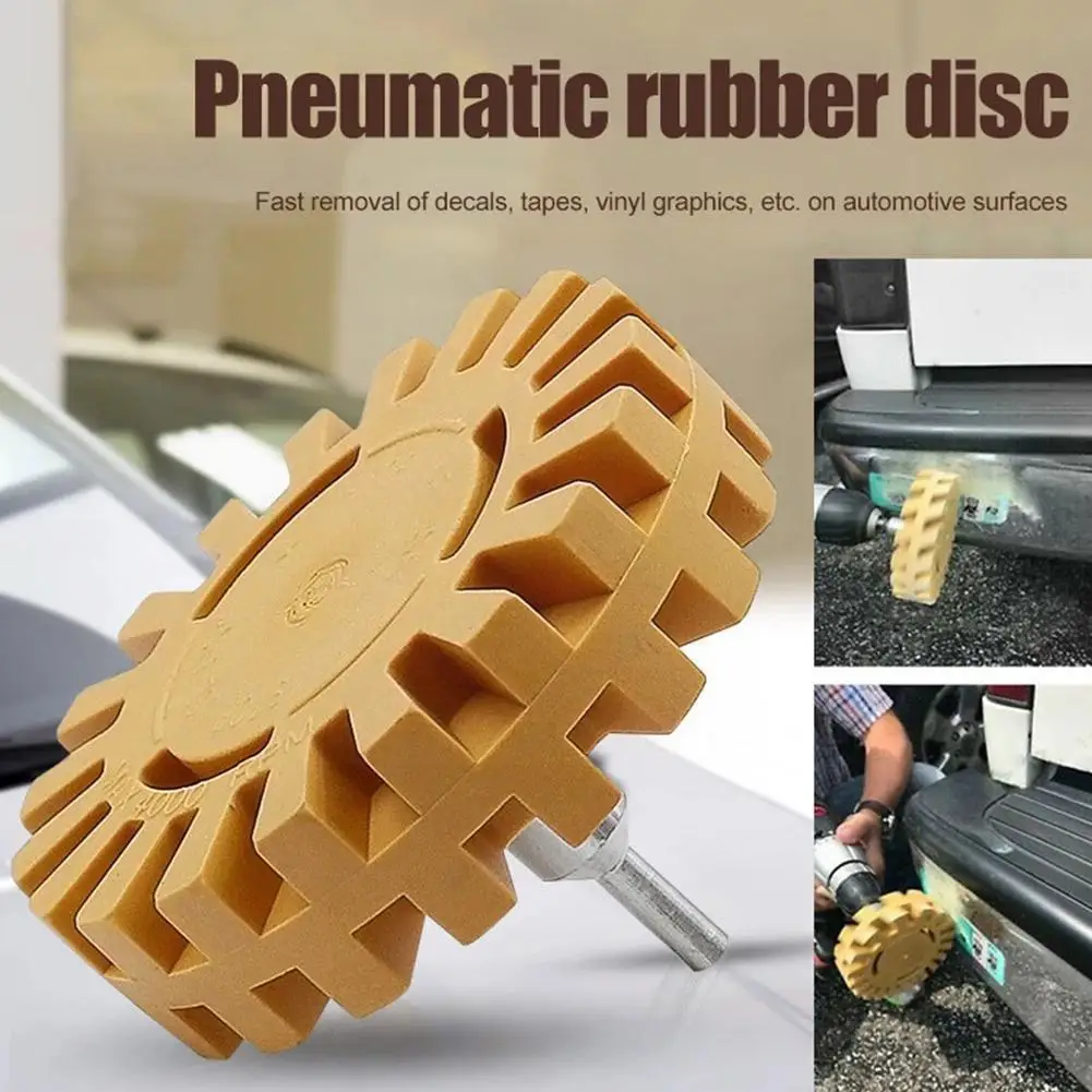 

Car Pneumatic Eraser Wheel Pad Rubber Disc Removal Sticker Car Rubber Car Remover Disc Rubber Wheel Polishing Wheel Rubber M9N8