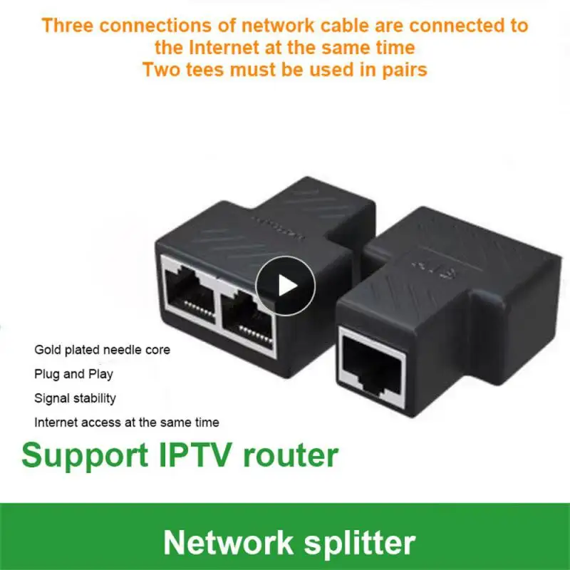 

Сетевой Ethernet-Кабель со штыревыми соединителями на 2 гнезда, Rj45