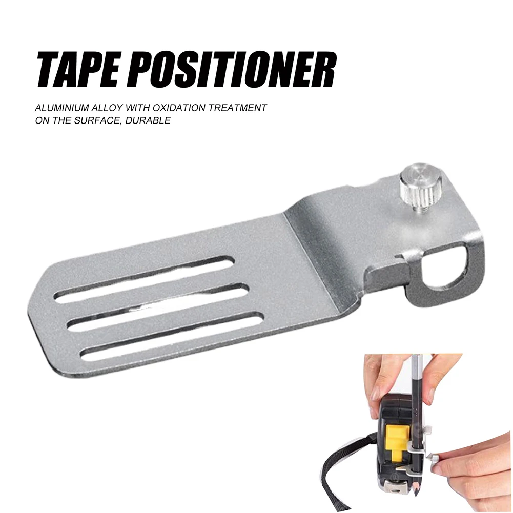 

Aluminum Alloy Corner Clamp for Edge Fringe Positioning Corner Ruler Marker Scribing Tape Measure Locator Clip Woodworking Tools