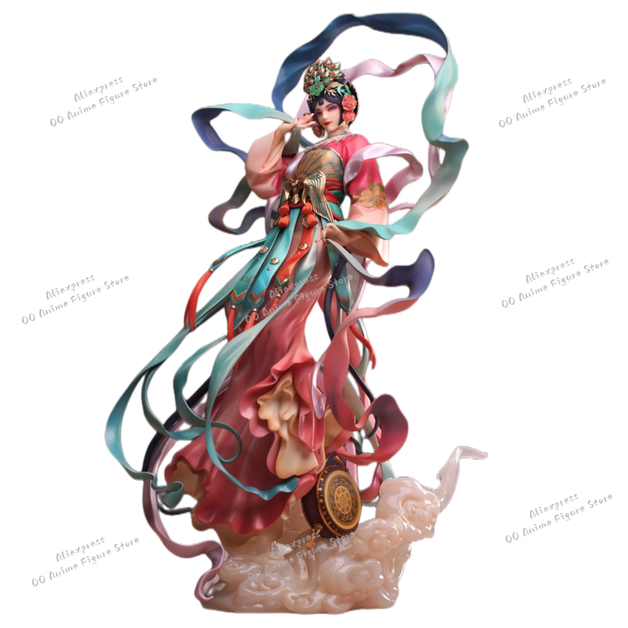 

36cm Myethos temples are not begonia red Shang Hirui Beijing Opera Zhao Feiyan PVC Anime figure model decorative ornaments gifts