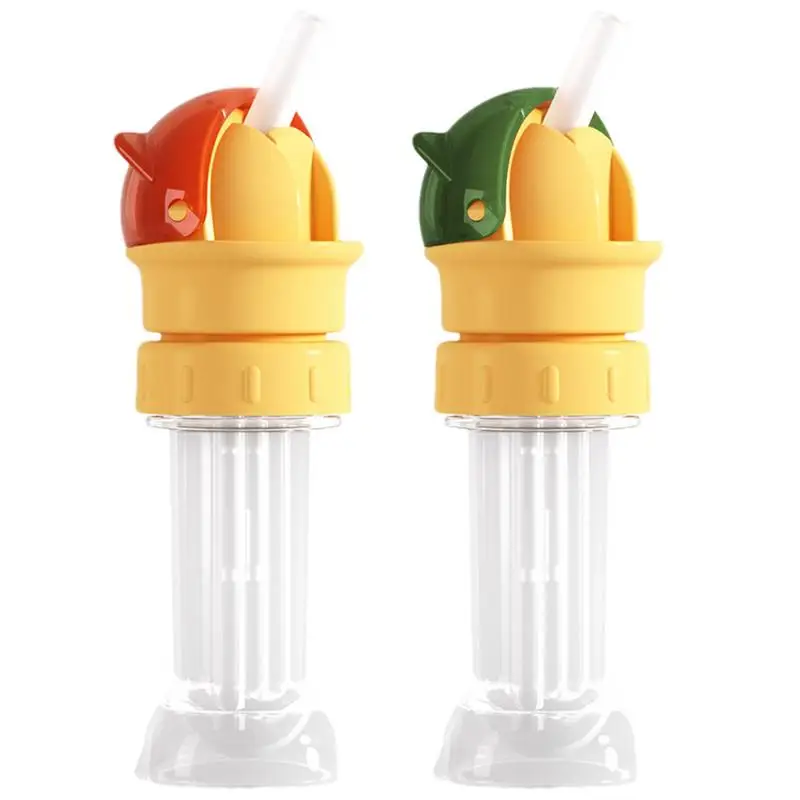 Адаптер для носика бутылки с водой детей Силиконовый адаптер соломинкой