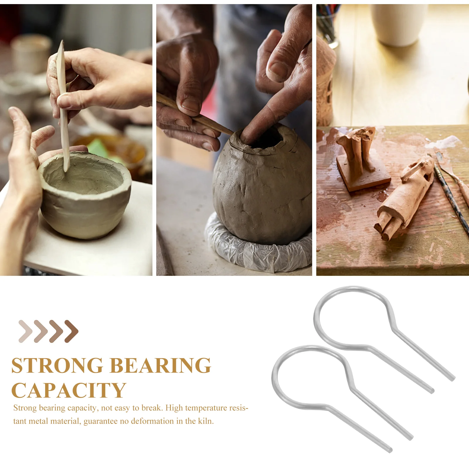 100 шт. инструменты для обжига керамики крючок полотенец подвесной кронштейн