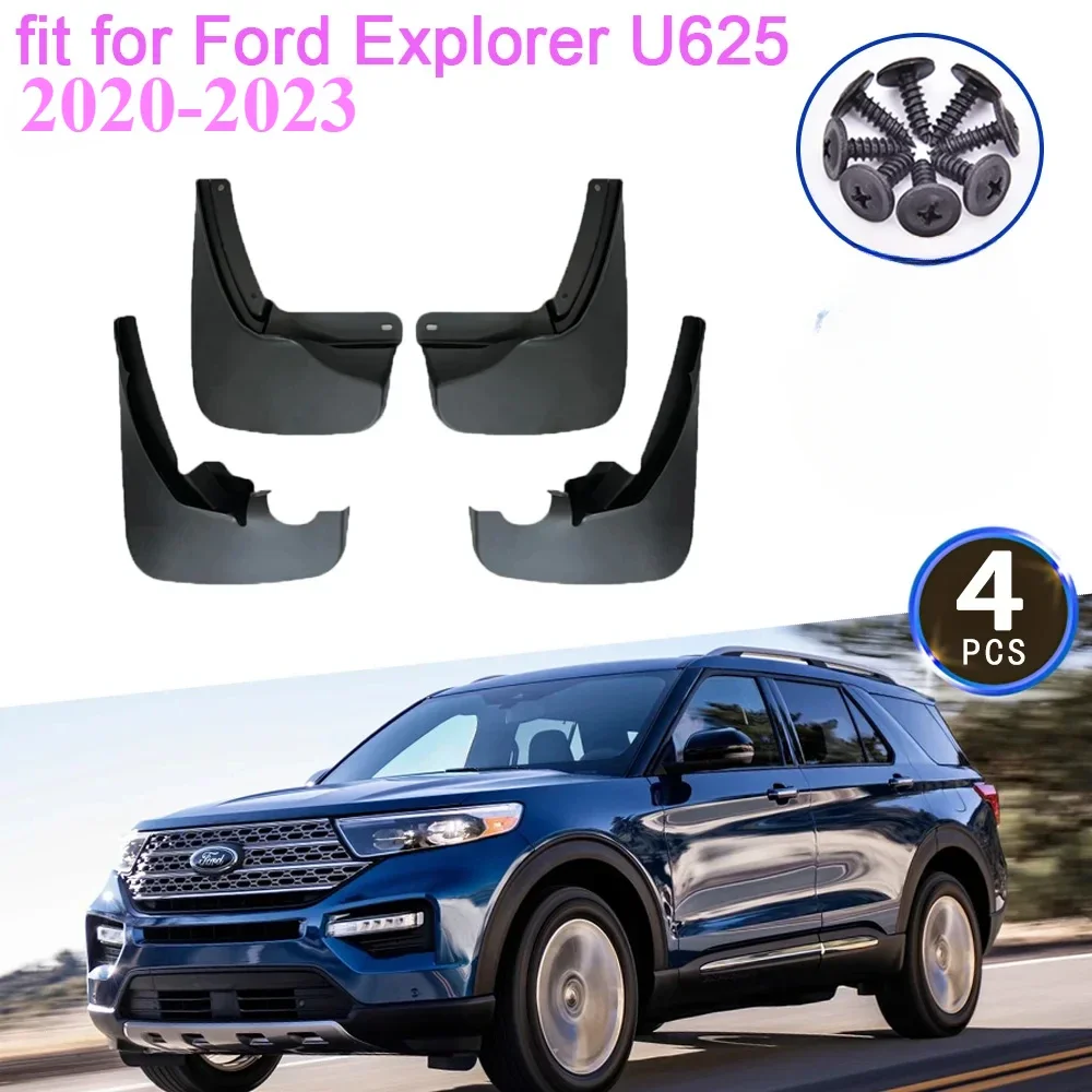4 брызговика для Ford Explorer U625 2020 ~ 2023 2021 защита от брызг брызговики передние и задние