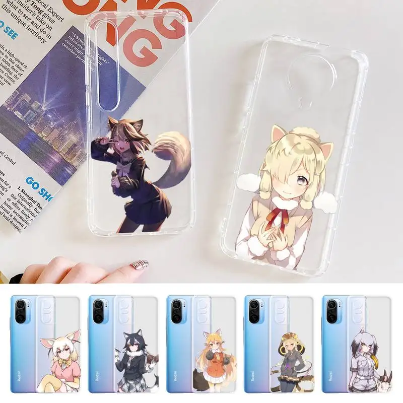 

Kemono Friends Phone Case for Samsung A51 A52 A71 A12 for Redmi 7 9 9A for Huawei Honor8X 10i Clear Case