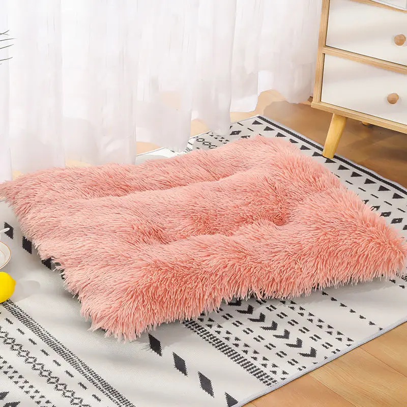 

Winter warm dog kennel cat litter large small dog thickening sleeping pad teddy blanket pet cat mat