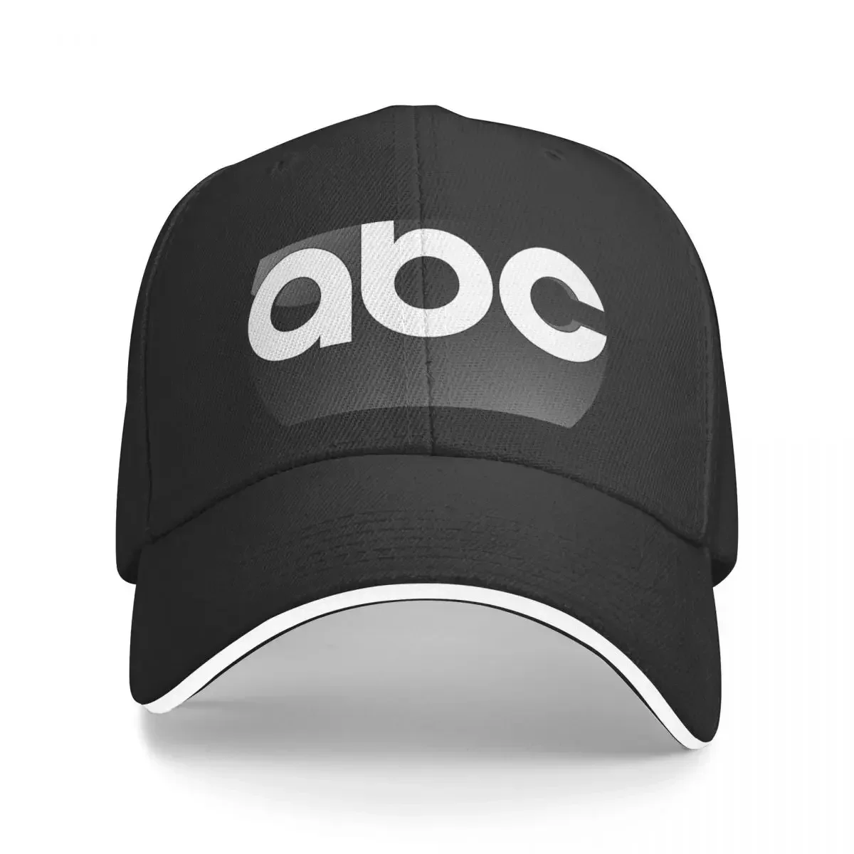 ABC Logo Classic черная бейсболка из полиэстера