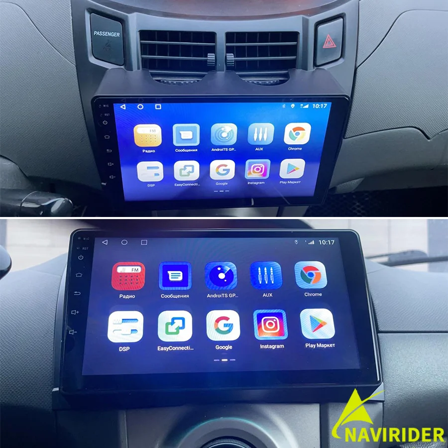 Автомагнитола 2DIN, Android 13, мультимедийный плеер для Toyota Yaris 2006-2011, аксессуары, Gps-навигация, головное устройство, задняя камера, Wi-Fi