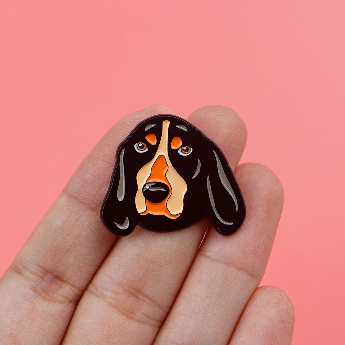 Эмалированные значки на булавке для питомца собаки рюкзак заколки лацкан броши