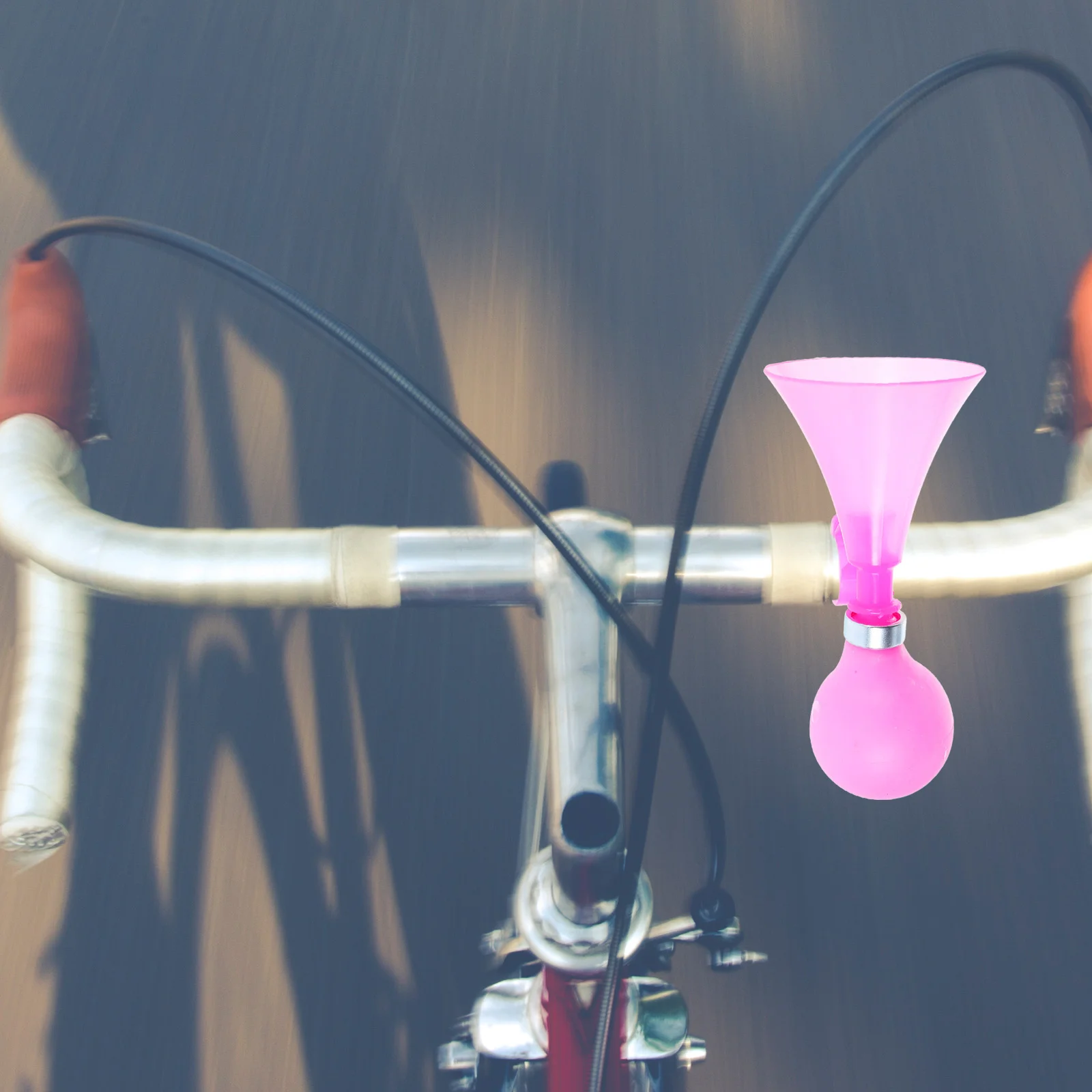 Детский велосипедный рожок пластиковый воздушный сжимаемый для скутера