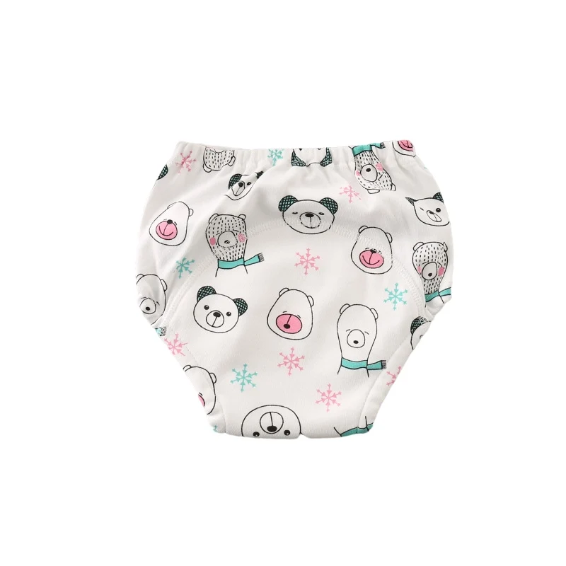 3 шт./партия детские трусики-подгузники с регулируемой талией