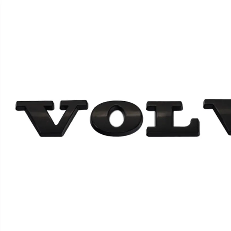 

Car Rear Boot Trunk Lid Letters Badge Emblem Logo for VOLVO C70 C30 S60 S60L XC90 XC60 V60 V40 S80 S80L Car Styling Stickers ABS