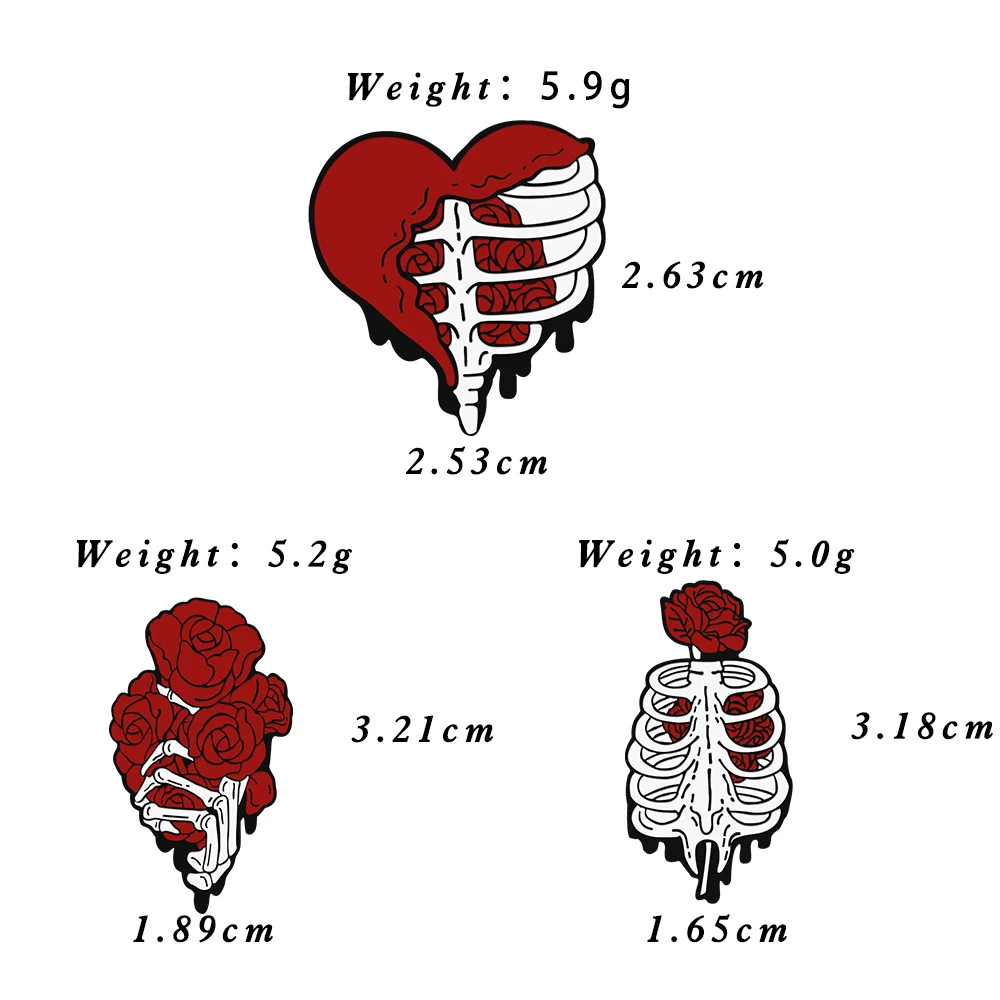 Значок на лацкан Life and Death для пар Мужская креативная эмалированная заколка в