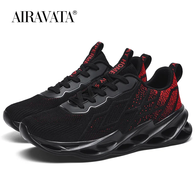 Men Sneakers Wear Resistant Athletic Running Shoes Sporty Mesh Gym Training Jogging Footwear Zapatillas De Deporte