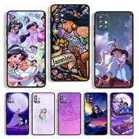 aladdin and the magic lamp for samsung a73 a72 a71 a53 a52 a51 a41 a33 a32 a31 a22 a21s a13 a12 a03s a02 5g black phone case