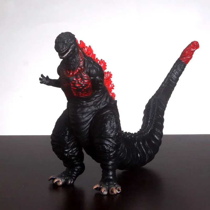 Фигурка Godzilla большой Shin модель красный Лотос 17-25 см Монстр анимация мягкий клей