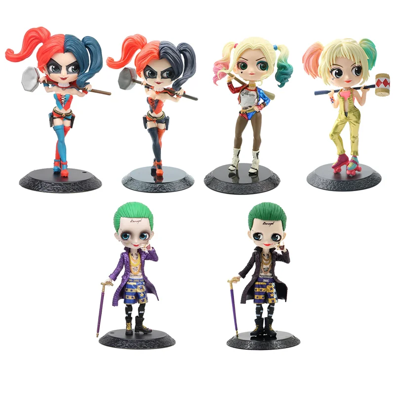 

DC Series Anime Action Figure Doll Superhero Harley Quinn Joker Collectible Children's Toy Kids Christmas Gifts Decoration Model