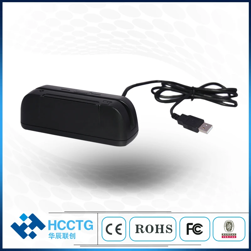 

2 in 1 Mini USB IC Smart MSR Card Reader Writer HCC790U-SI