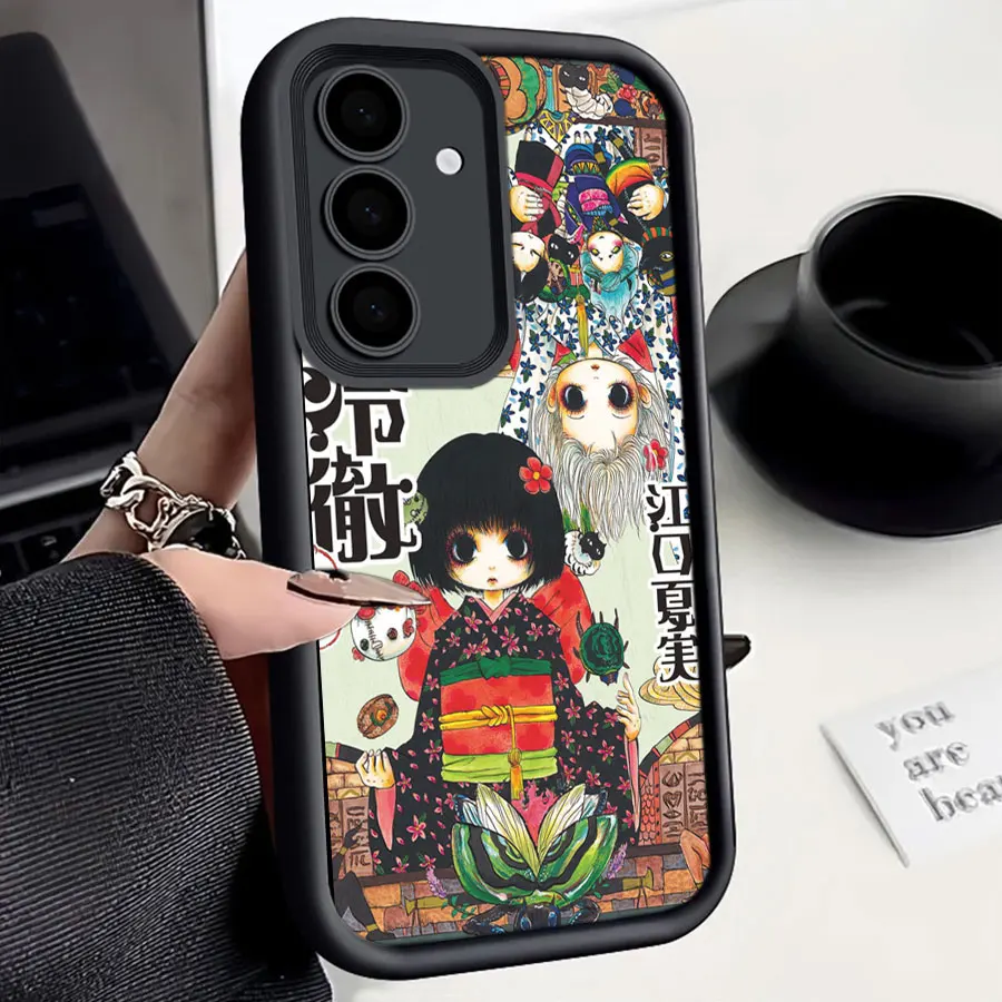 Фото Чехол для телефона Hoozuki no Reitetsu для Samsung A54 A53 A52S A14 A13 A12 A22 A23 A24 A32 A33 A34 Galaxy A04S A03S A02 A73 A72 M04 M12 №5