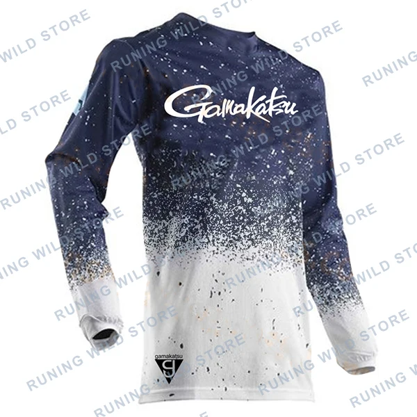 

2022 Gamakatsu Men Clothing Ultrathin Long Sleeve Sunscreen Anti-uv Breathable Coat Summer Fishing Shirt Size XS-5XL Jacket