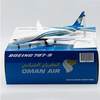 1200 scale model simulation of oman air b787 9 a4o sc diecast alloy static airliner interior decorations collection display toy
